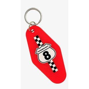 SUPER MARIO CART Red Keychain NEW